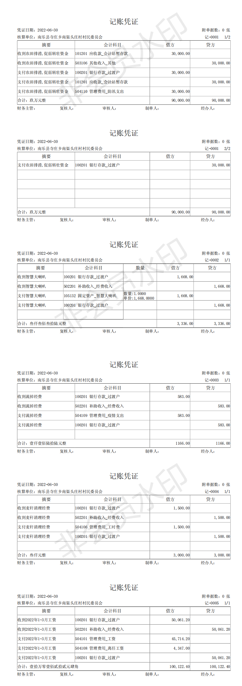 南乐县寺庄乡南渠头庄村村民委员会-记账凭证-20220725092019_00.png